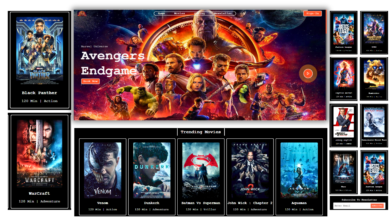 Movies Website